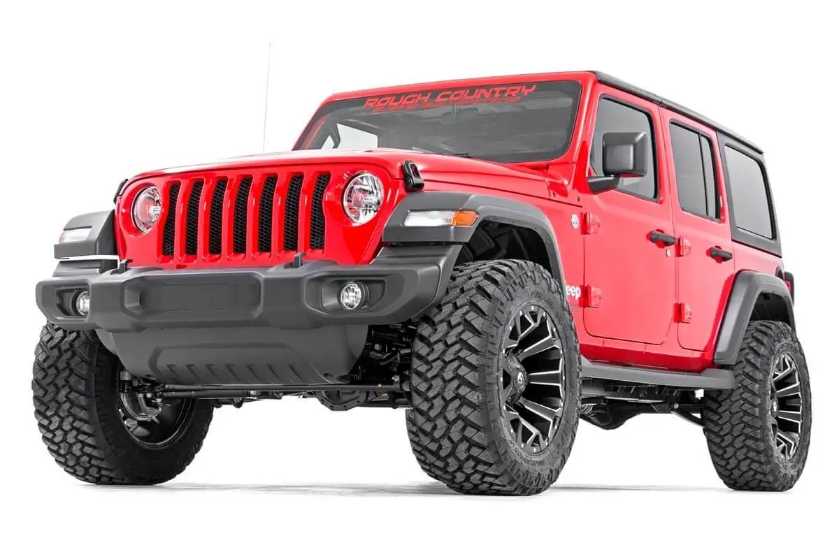91370  -  2.5 Inch Lift Kit - Coils - V2 - Jeep Wrangler Jl 4Wd (2018-2023) 1