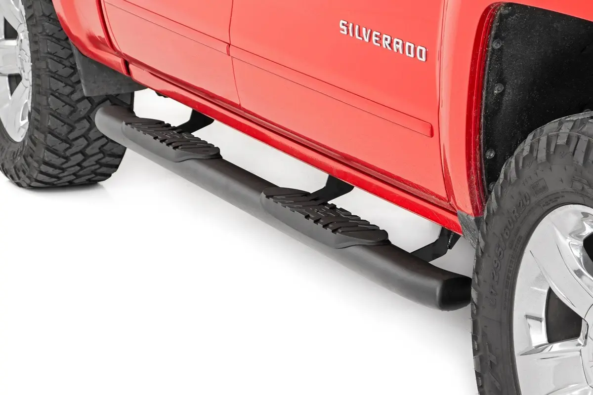 21001  -  Oval Nerf Step - Crew Cab - Chevy/Gmc 1500/2500Hd/3500Hd (07-19 & Classic) 1