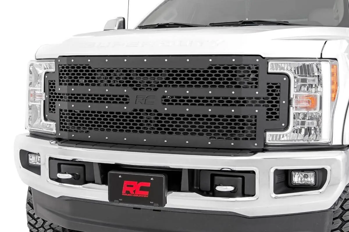 70213  -  Mesh Grille - Ford F-250/F-350 Super Duty 2Wd/4Wd (2017-2019) 1