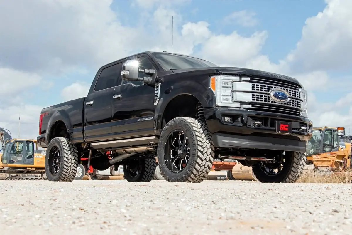 56020 - 6 Inch Lift Kit - 4-Link - Ovld - Ford F-250/F-350 Super Duty 4Wd (2017-2022) 2