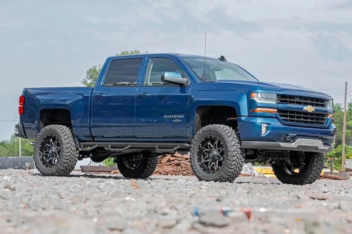 18750 - 7 Inch Lift Kit - Alum/Stamp Steel - Vertex - Chevy/Gmc 1500 (14-18 & Classic) 2