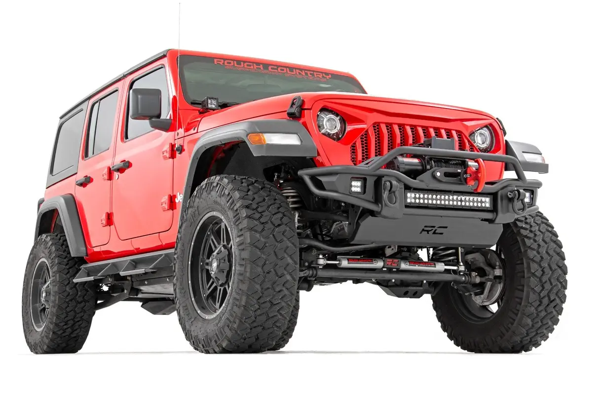 91930 - 3.5 Inch Lift Kit - C/A Drop - Fr D/S - Jeep Wrangler Unlimited 4Wd (24-25) 2