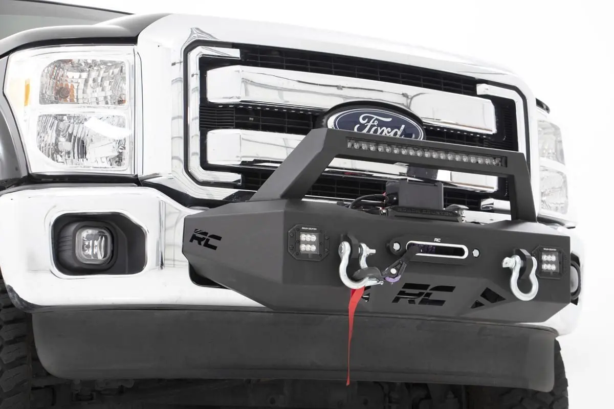 51006  -  Exo Winch Mount Kit - Ford F-250/F-350 Super Duty 2Wd/4Wd (2011-2016) 1