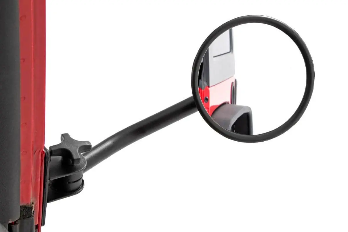 10519A  -  Round Trail Mirror - Jeep Wrangler Jk/Wrangler Unlimited  (2007-2018) 1