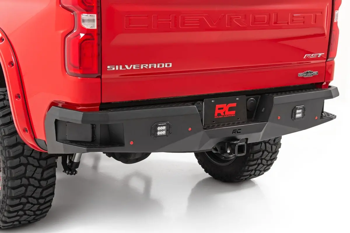 10758  -  Rear Led Bumper - Chevy Silverado 1500 2Wd/4Wd (2019-2024 & Classic) 1