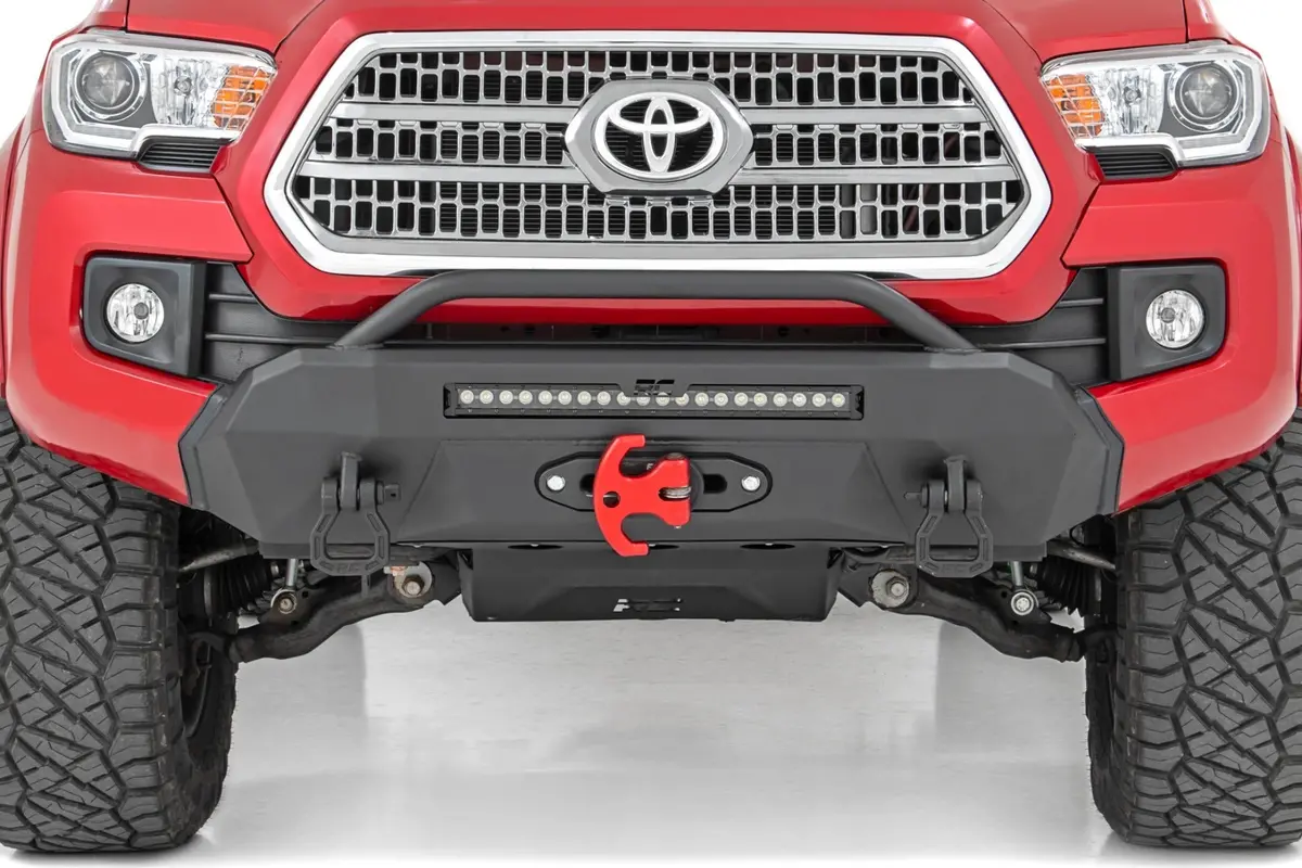 10726 - Front Bumper - Hybrid - 20" Blk Drl Led - 9500S - Toyota Tacoma (16-23) 2