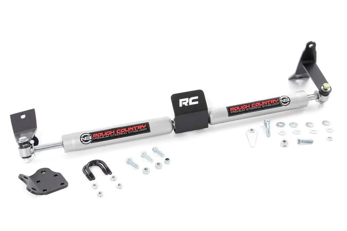 8749530  -  N3 Steering Stabilizer - Dual - 2-8 Inch Lift - Ram 2500 (10-13)/3500 (10-12) 1