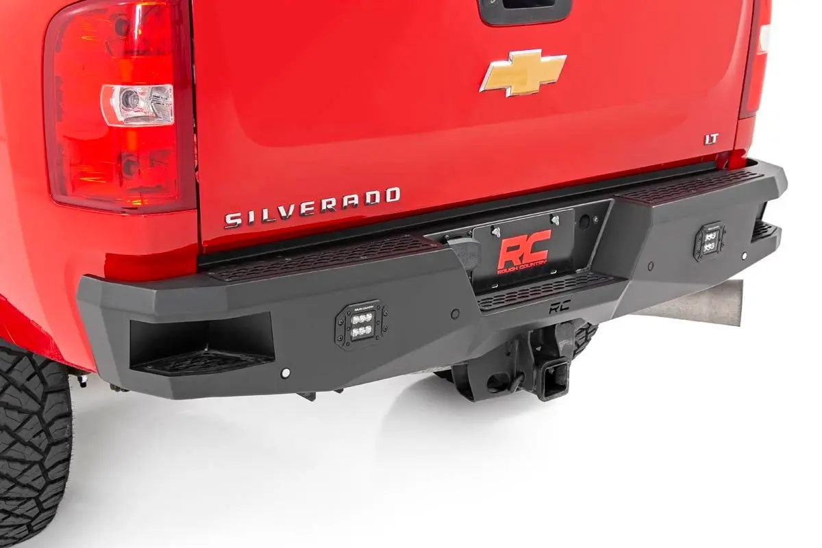 10779  -  Rear Bumper - Chevy Silverado & Gmc Sierra 2500Hd/3500Hd 2Wd/4Wd (2011-2019) 1