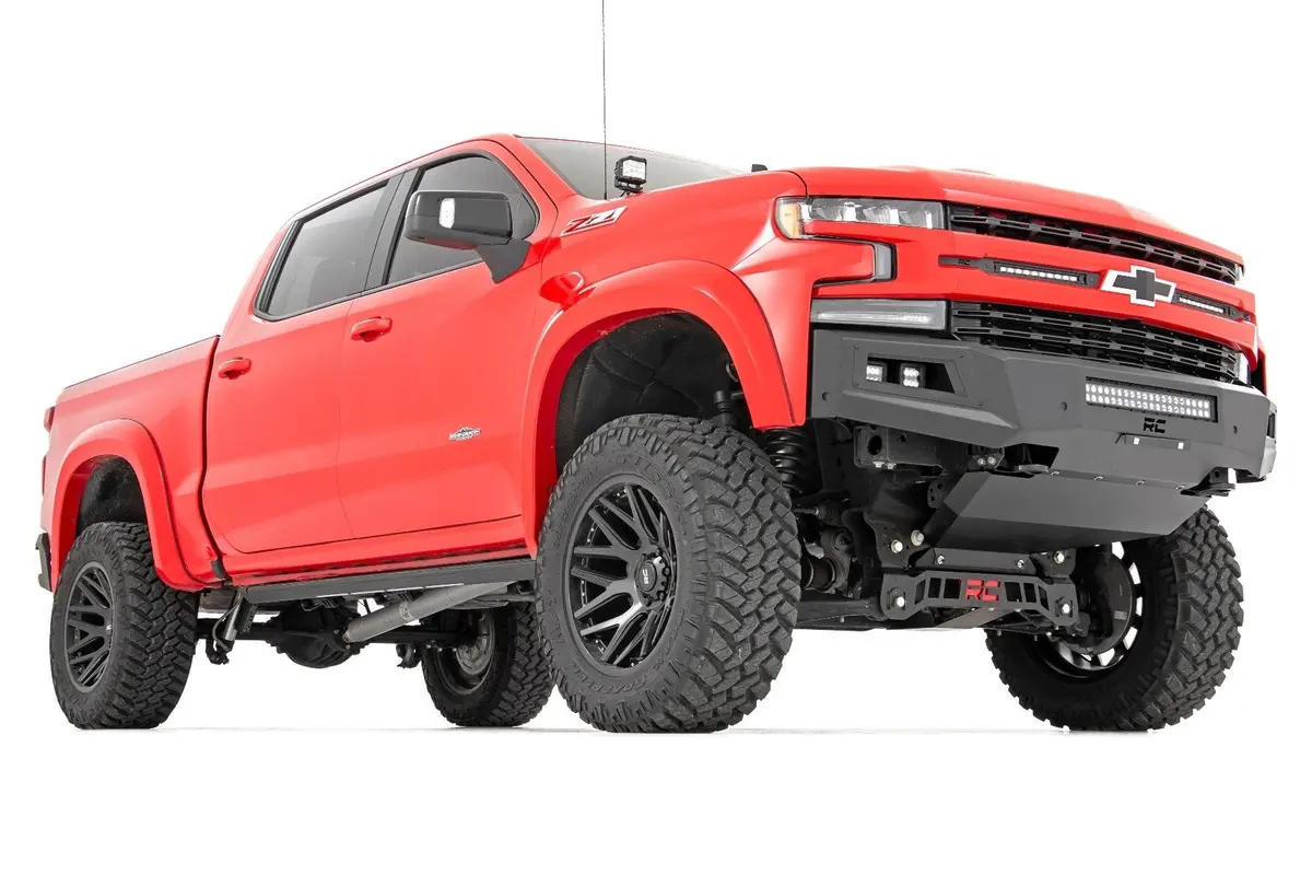 21630  -  6 Inch Lift Kit - Mono Leaf Rear - Chevy Silverado 1500 4Wd (2022-2024) 1