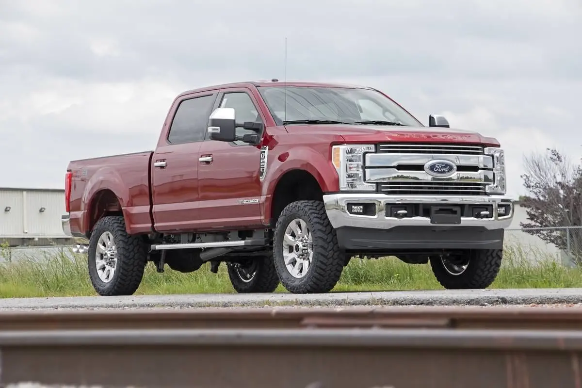 50272  -  3 Inch Lift Kit - V2 - Front Gas Coils - Ford F-250 Super Duty 4Wd (17-22) 1