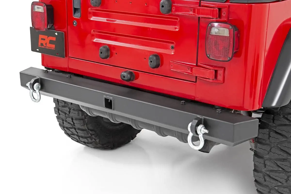 10591  -  Rear Bumper - Full Width - Jeep Wrangler Tj (97-06)/Wrangler Unlimited (04-06) 1