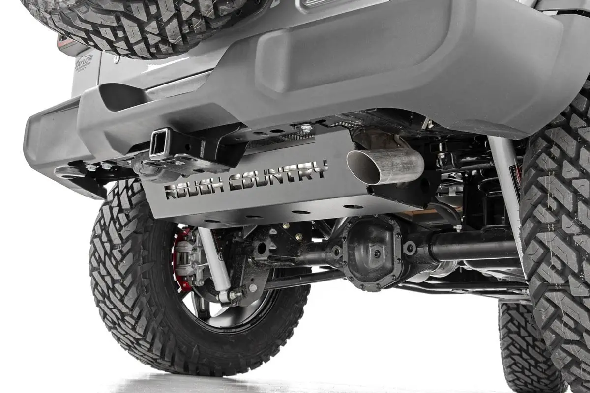 10599  -  Skid Plate - Muffler - Jeep Wrangler Jl/Wrangler Unlimited 4Wd (2018-2025) 1