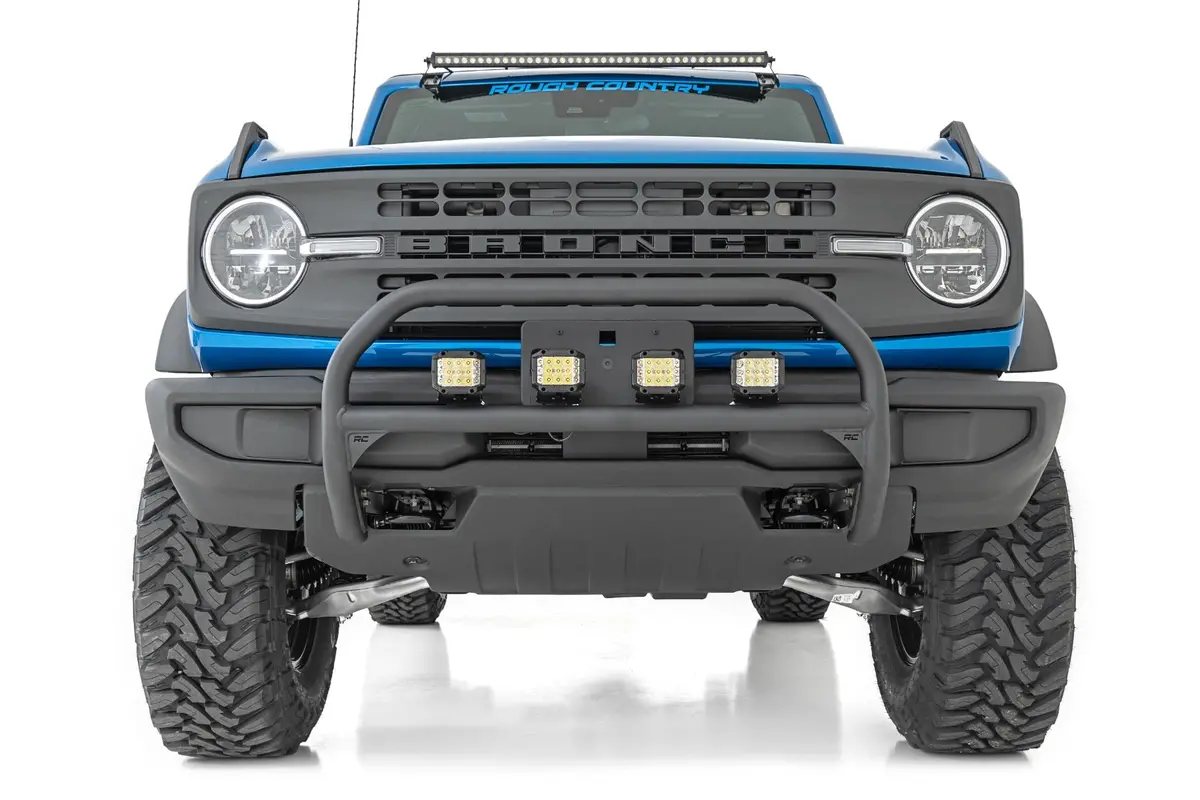 51050 - Nudge Bar - 3 Inch Wide Angle Led (X4) - Ford Bronco 4Wd (2021-2025) 2