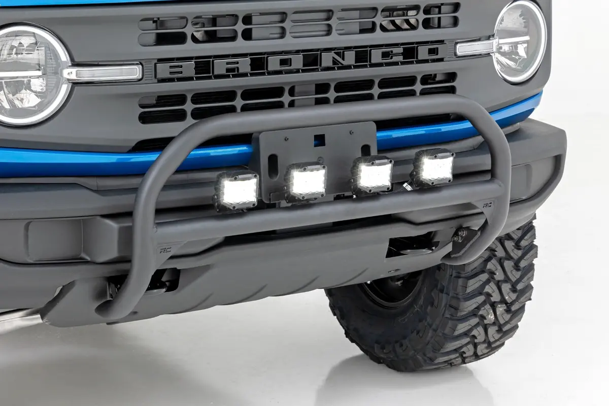 51049 - Nudge Bar - 4 Inch Round Led (X4) - Ford Bronco 4Wd (2021-2025) 2
