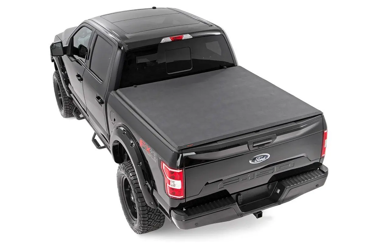 41501550A - Soft Tri-Fold Bed Cover - 5'7" Bed - Ford F-150 2Wd/4Wd (2001-2003) 2
