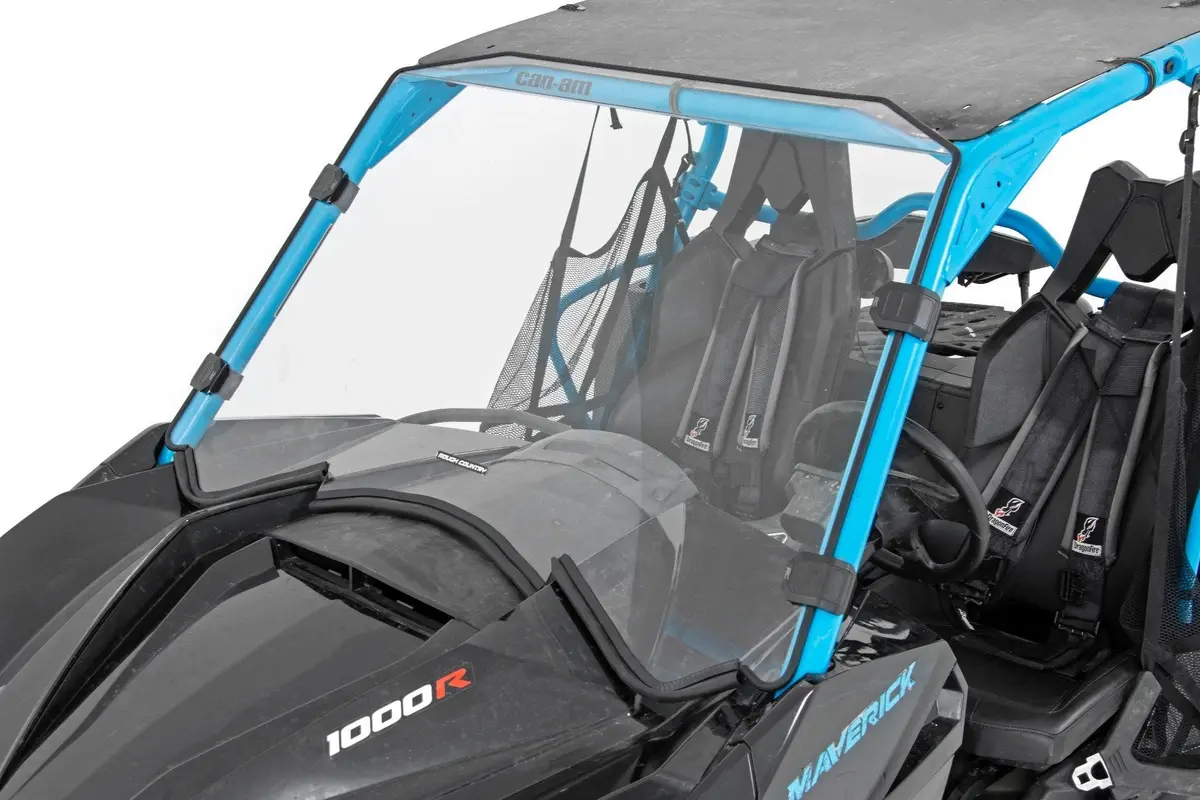 98131830  -  Full Windshield - Scratch Resistant - Can-Am Maverick Max 1000R X 1