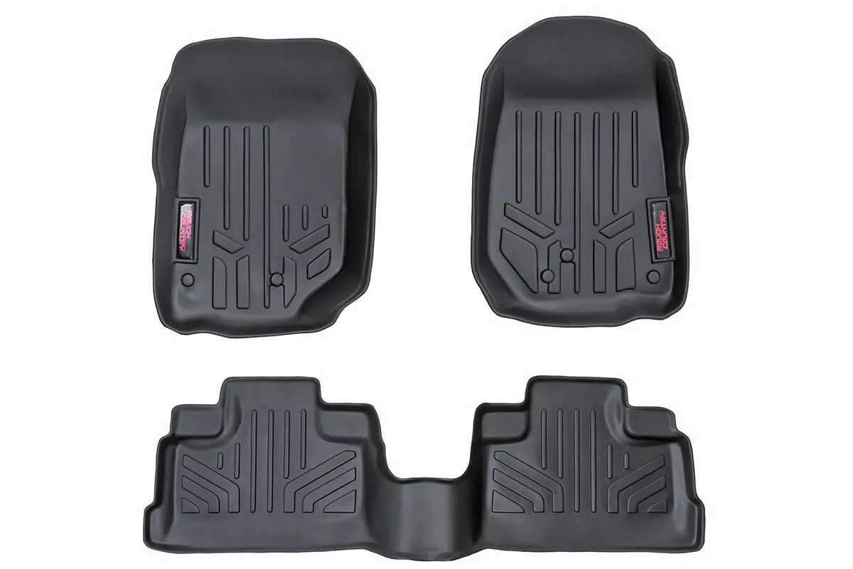 M-60712  -  Floor Mats - Fr & Rr - 4 Door - Jeep Wrangler Unlimited 2Wd/4Wd (2007-2013) 1
