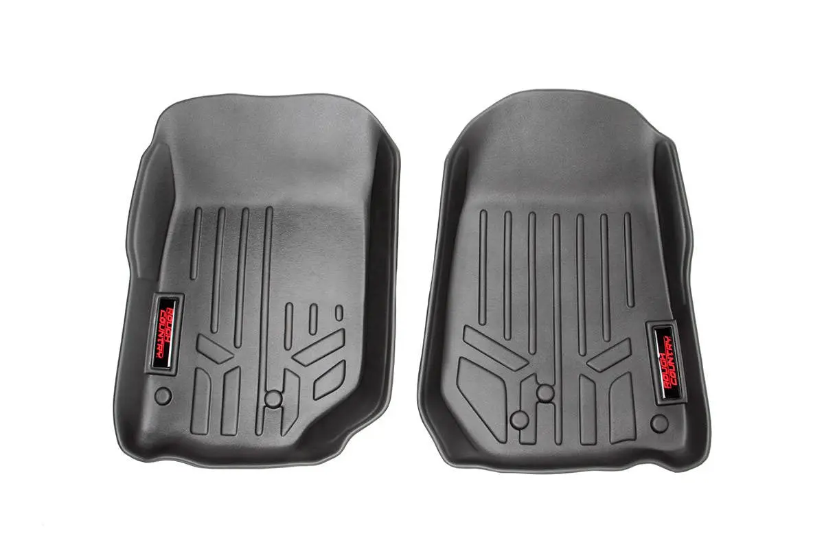 M-60200  -  Floor Mats - Front - Jeep Wrangler Tj (97-06)/Wrangler Unlimited (04-06) 1