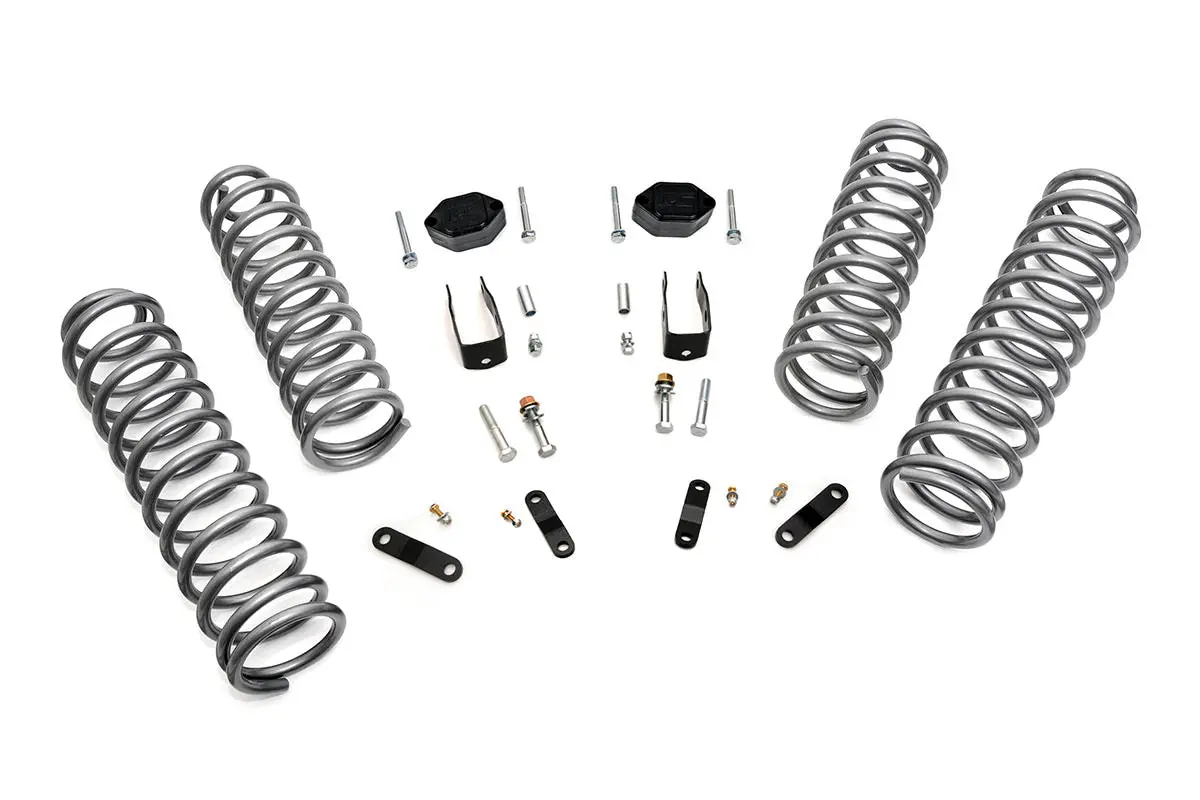 624  -  2.5 Inch Lift Kit - Coils - No Shocks - Jeep Wrangler Jk 4Wd (2007-2018) 1