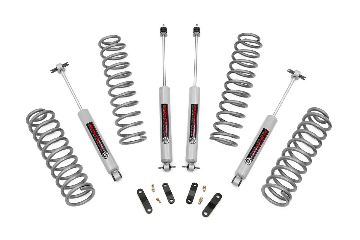 67930 - 2.5 Inch Lift Kit - Coils - Jeep Wrangler Unlimited 2Wd/4Wd (2007-2018) 1