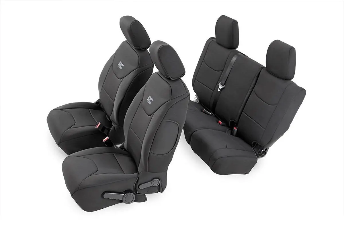91003  -  Seat Covers - Front And Rear - Jeep Wrangler Unlimited 4Wd (2011-2012) 1