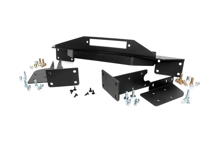 1049  -  Winch Mounting Plate - Jeep Grand Cherokee Zj 4Wd (1993-1998) 1