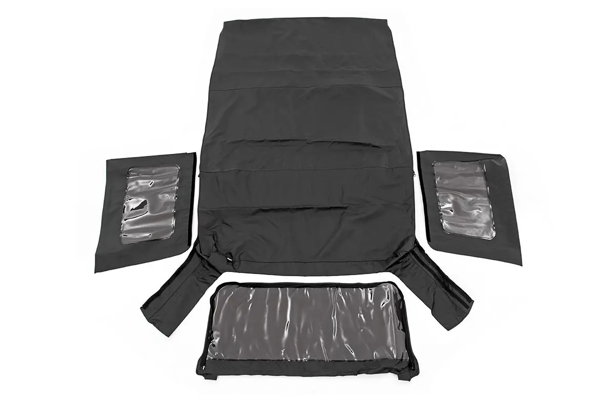 Rc85570.35  -  Soft Top - Replacement - Black - 4 Door - Jeep Wrangler Unlimited (10-18) 1