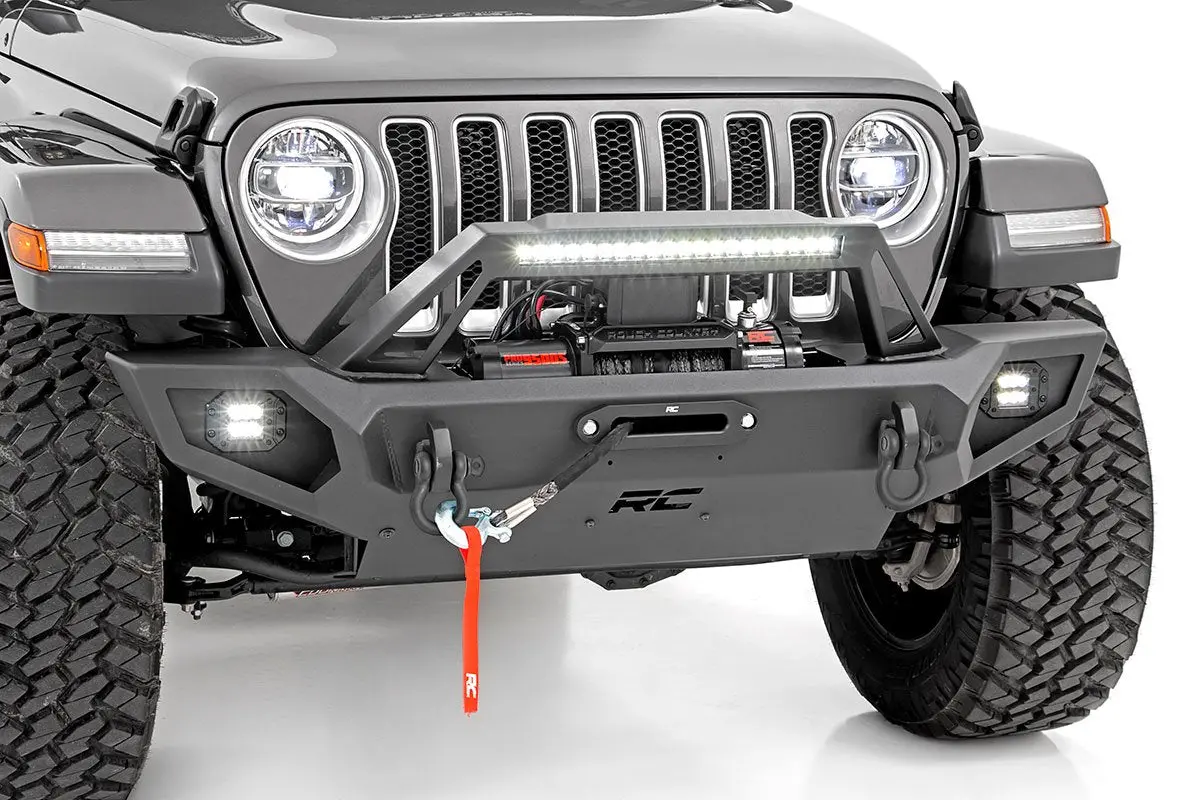 10585  -  Front Winch Bumper - Jeep Gladiator Jt/Wrangler Jk & Jl/Wrangler Unlimited 1