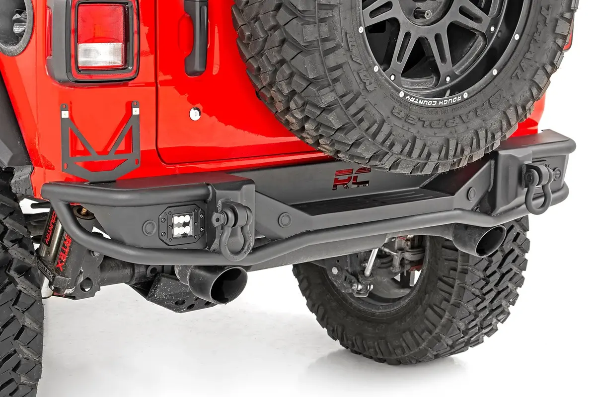 10648  -  Rear Bumper - Tubular - Jeep Wrangler Jl (21-25)/Wrangler Unlimited (18-25) 1