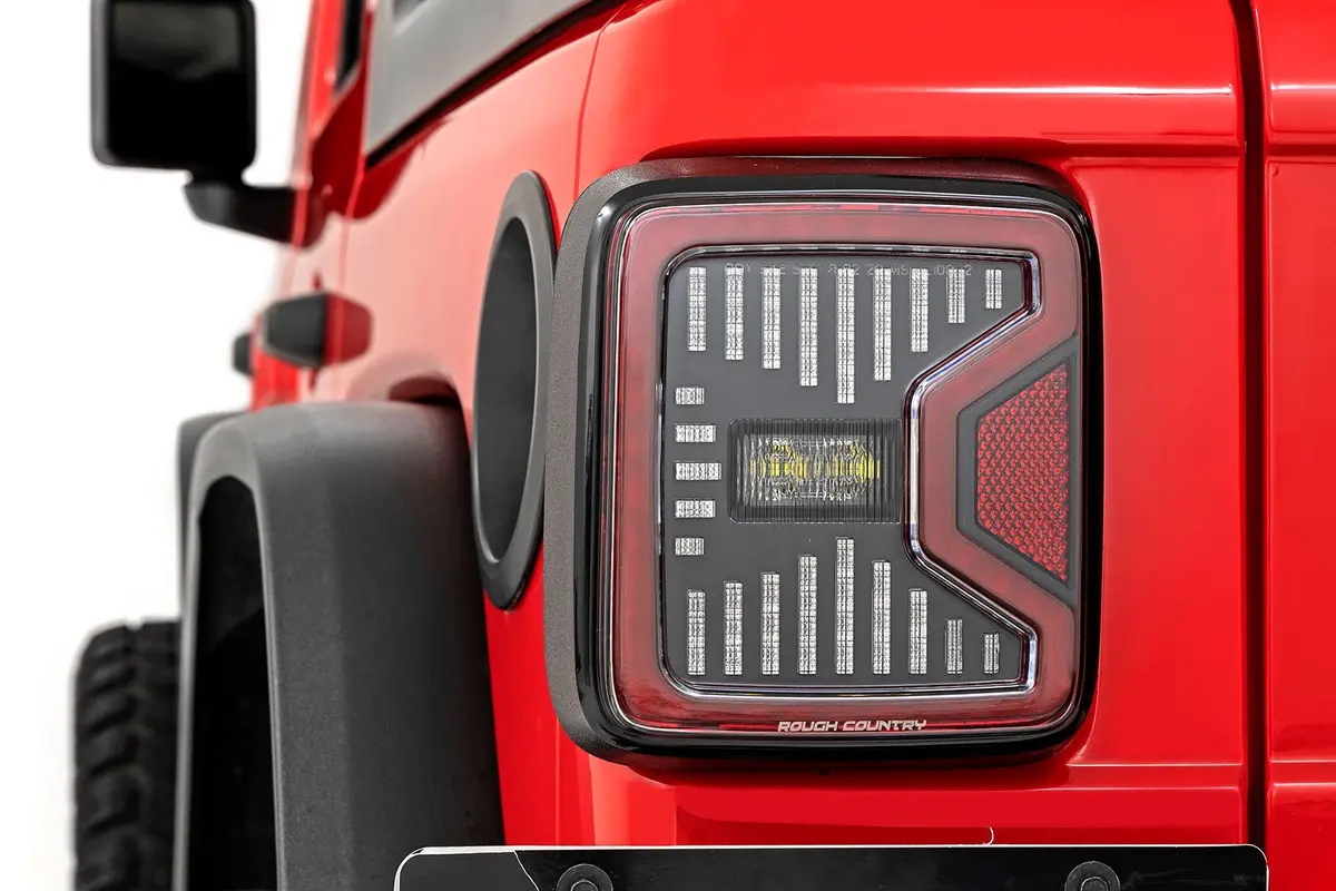 Rch5900  -  Led Tail Light - Jeep Wrangler Jl (21-25)/Wrangler Unlimited (18-25) 1