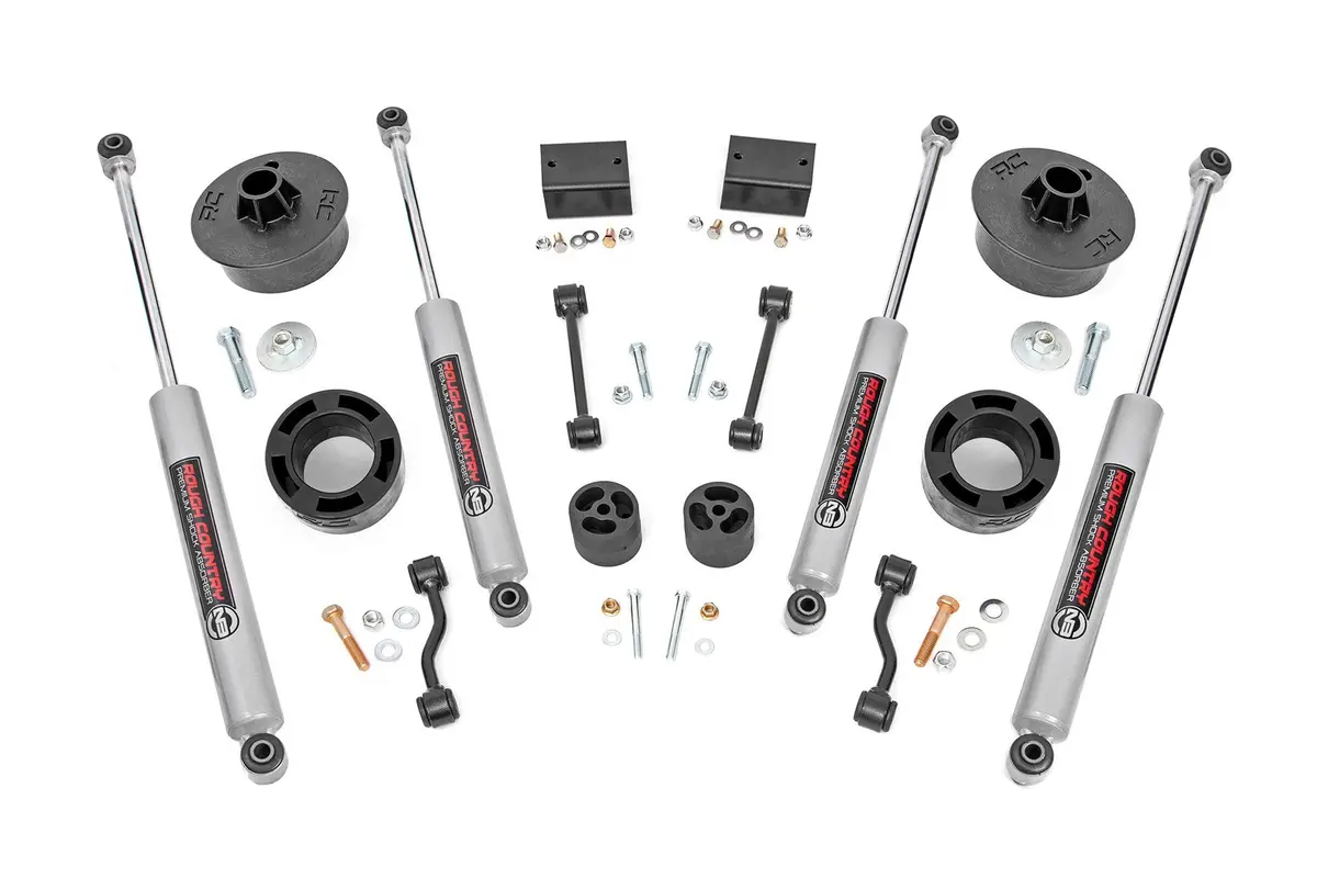 79430 - 2.5 Inch Lift Kit - Spacers - N3 - Jeep Wrangler Jl/Wrangler Unlimited (24-25) 1