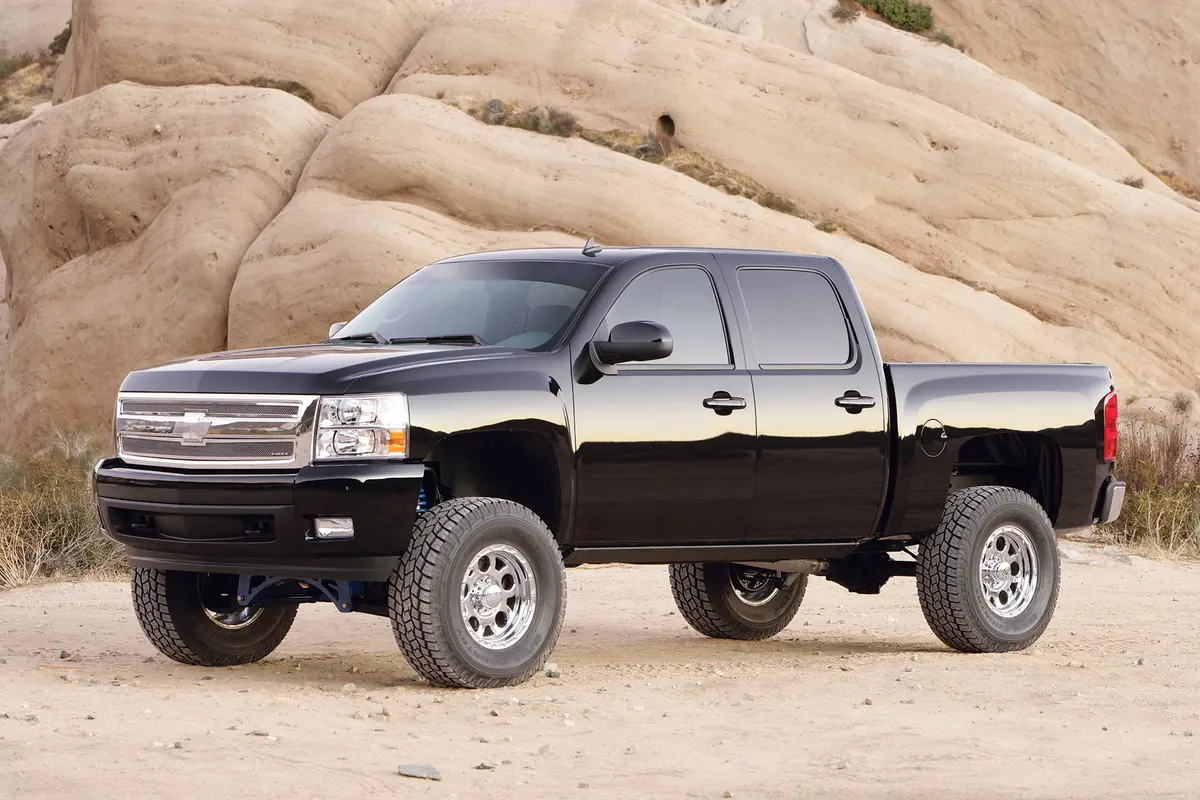 K1024 - 6" Basic Sys W/Perf Shks 07-13 Gm K1500 P/U W/O Autoride 4Wd. 2
