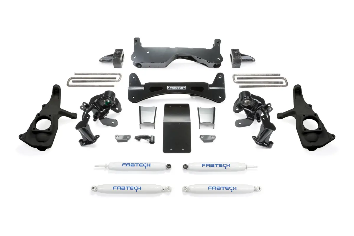 K1046 - 6" Rts Sys W/Perf Shks 2011-19 Gm 2500Hd 2Wd/4Wd. 1