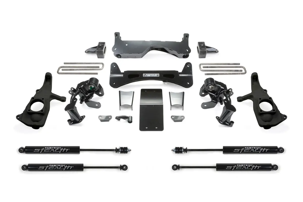 K1051m - 6" Rts Sys W/Stealth 2011-19 Gm 3500Hd 2Wd/4Wd. 1
