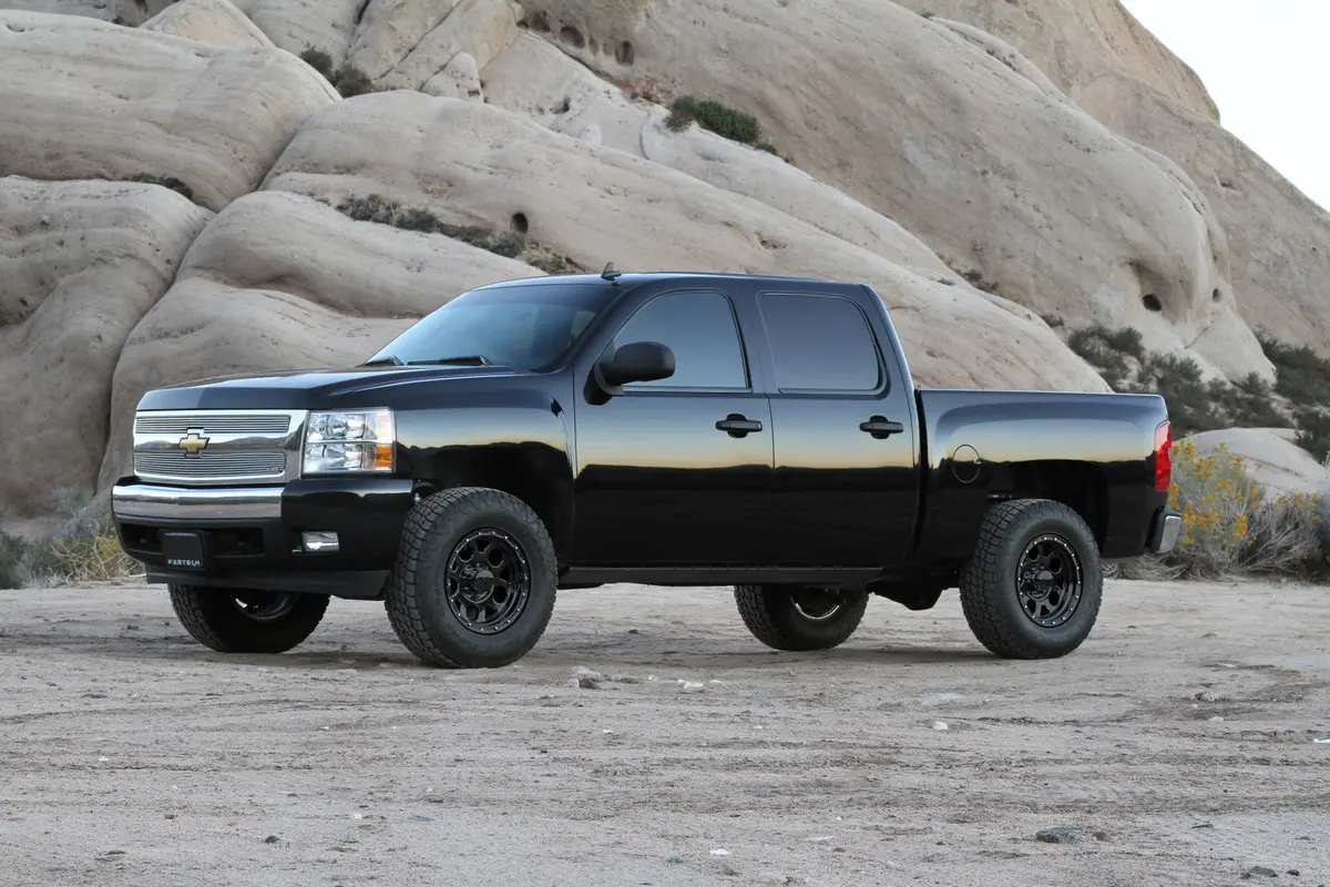 K1059 - 3" Budget Sys W/ Perf Shocks 07-18 Gm C/K1500 P/U W/ Oe Forg Stl Uca. 2