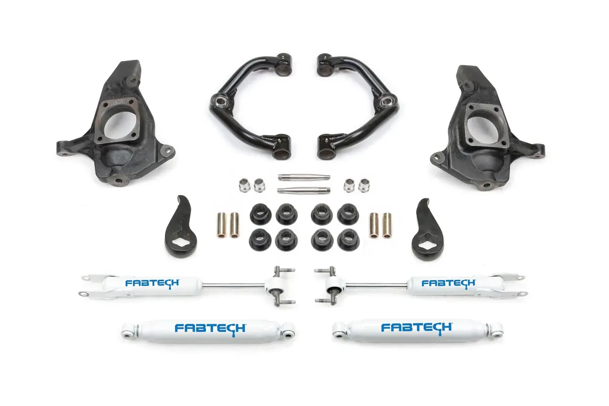 K1064 - 3.5" Ultimate Sys W/Uniball Uc & Perf Shocks 2011-19 Gm C/K2500hd/3500Hd. 1
