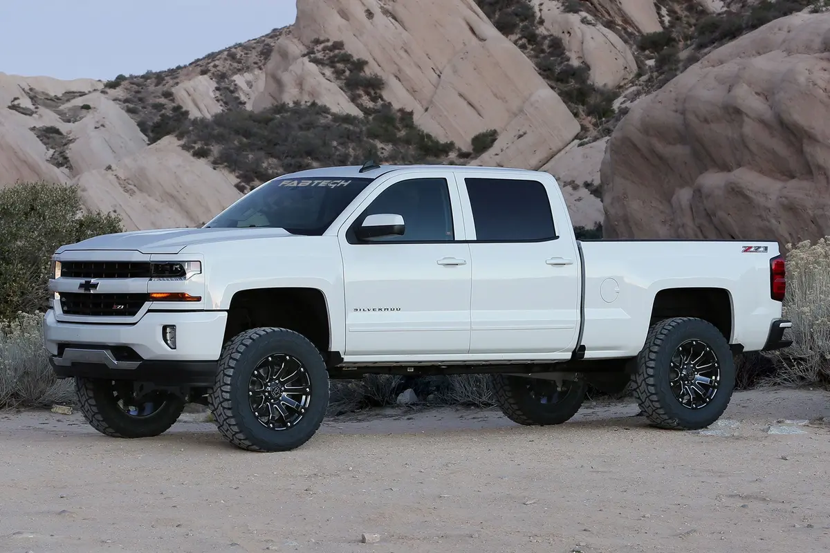K1113dl - 6" Perf Sys G2 W/Dl 2.5 & 2.25 14-18 Gm C/K1500 P/U W/ Oe Alm Or Stmp Stl Uca. 2
