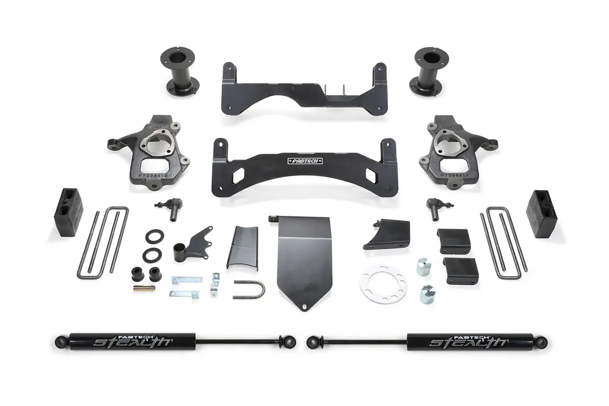 K1084m  -  6" Basic Sys G2 W/ Stealth 14-18 Gm C/K1500 P/U W/ Oe Alm Or Stmp Stl Uca. 1
