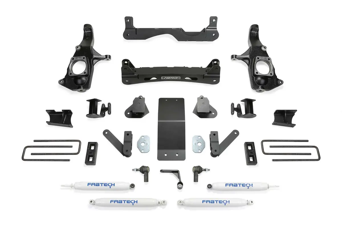 K1121 - 4" Basic Sys W/Perf Shks 2011-19 Gm 2500Hd 2Wd/4Wd. 1