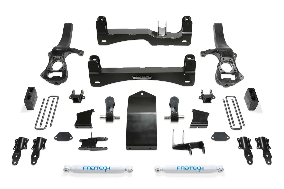 K1136  -  4" Basic Sys W/ Perf Shks 2019-22 Gm C/K1500 P/U W/Trail Boss/At4 Pkg. 1