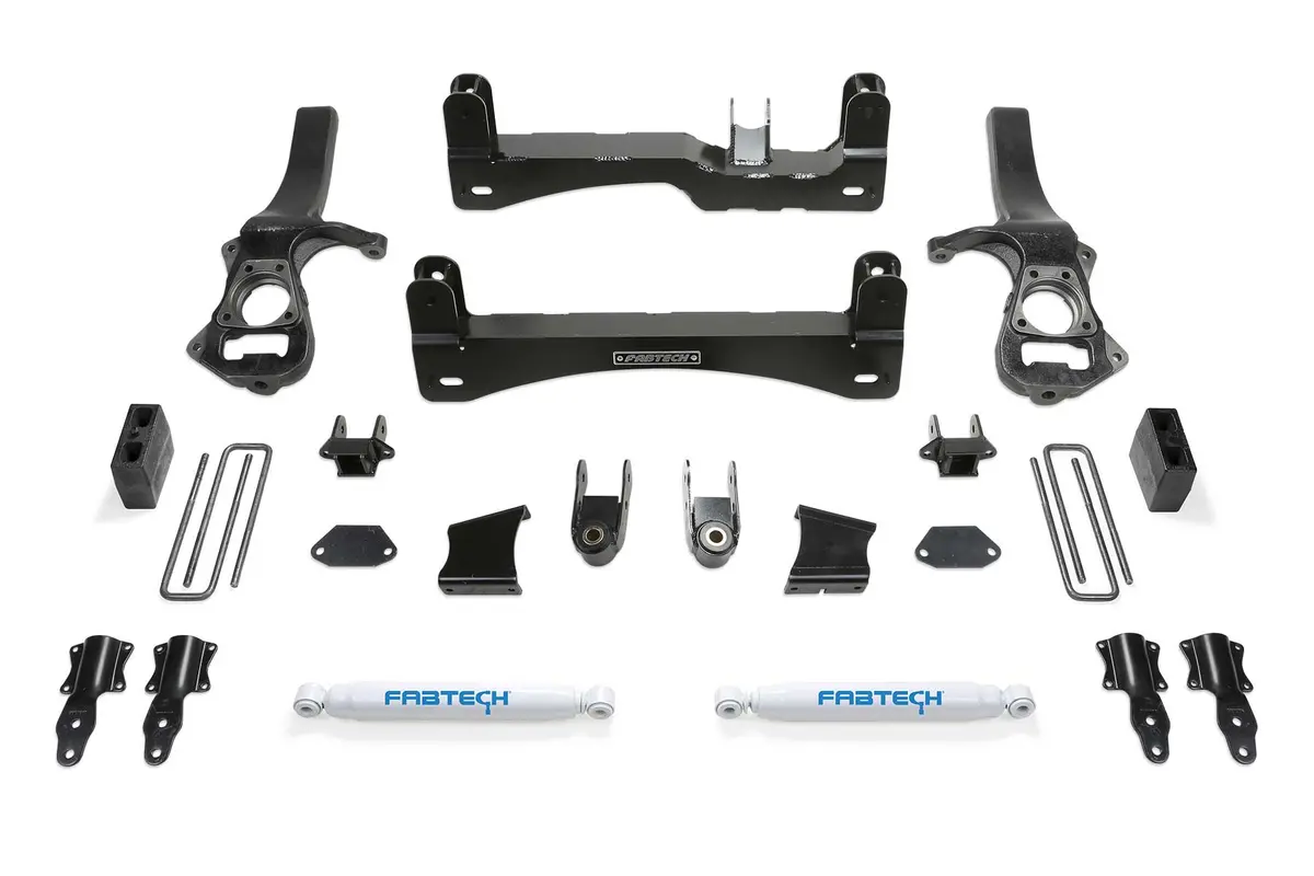 K1150 - 6" Basic Sys W/ Perf Shks 2019 Gm C1500 P/U. 1