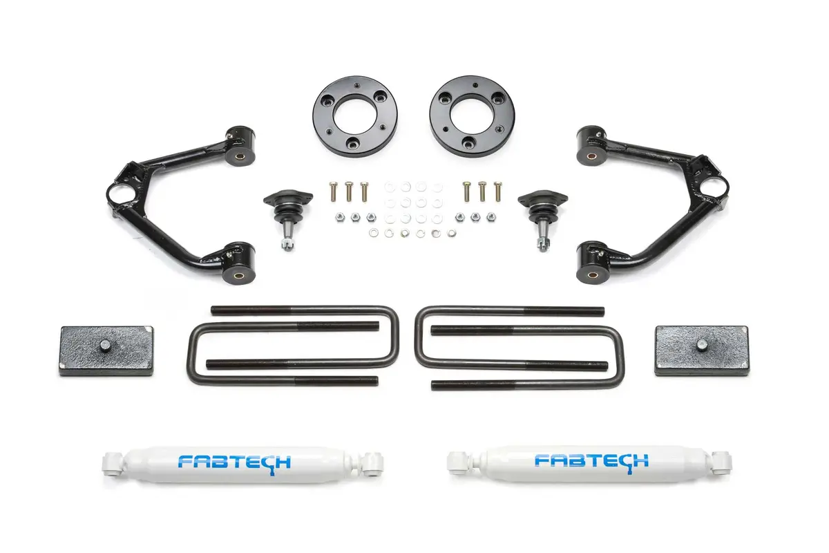 K1152  -  1.5" Budget Sys W/ Perf Shks 2019-22 Gm K1500 P/U W/ Trail Boss/At4 Pkg. 1