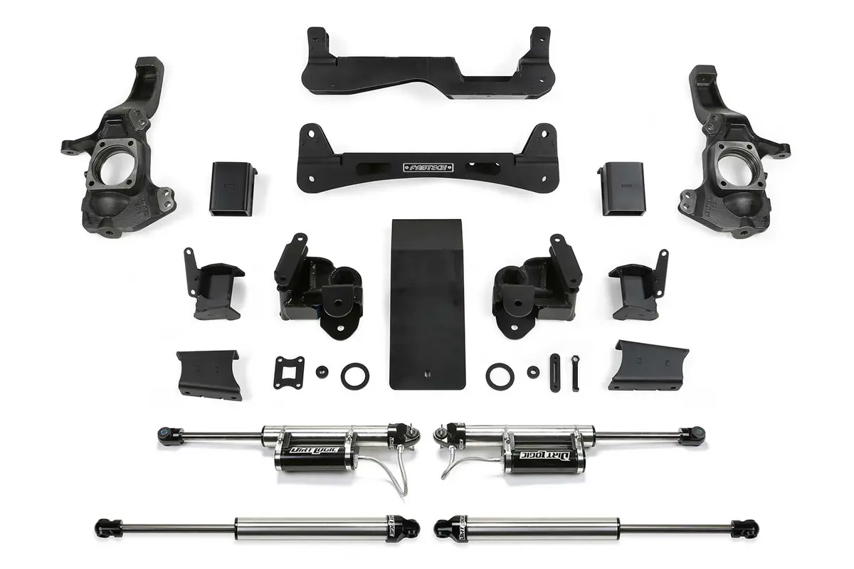 K1162dl  -  6" Rts Sys W/Dlss Resi Shks 2020-21 Gm 3500Hd 4Wd. 1