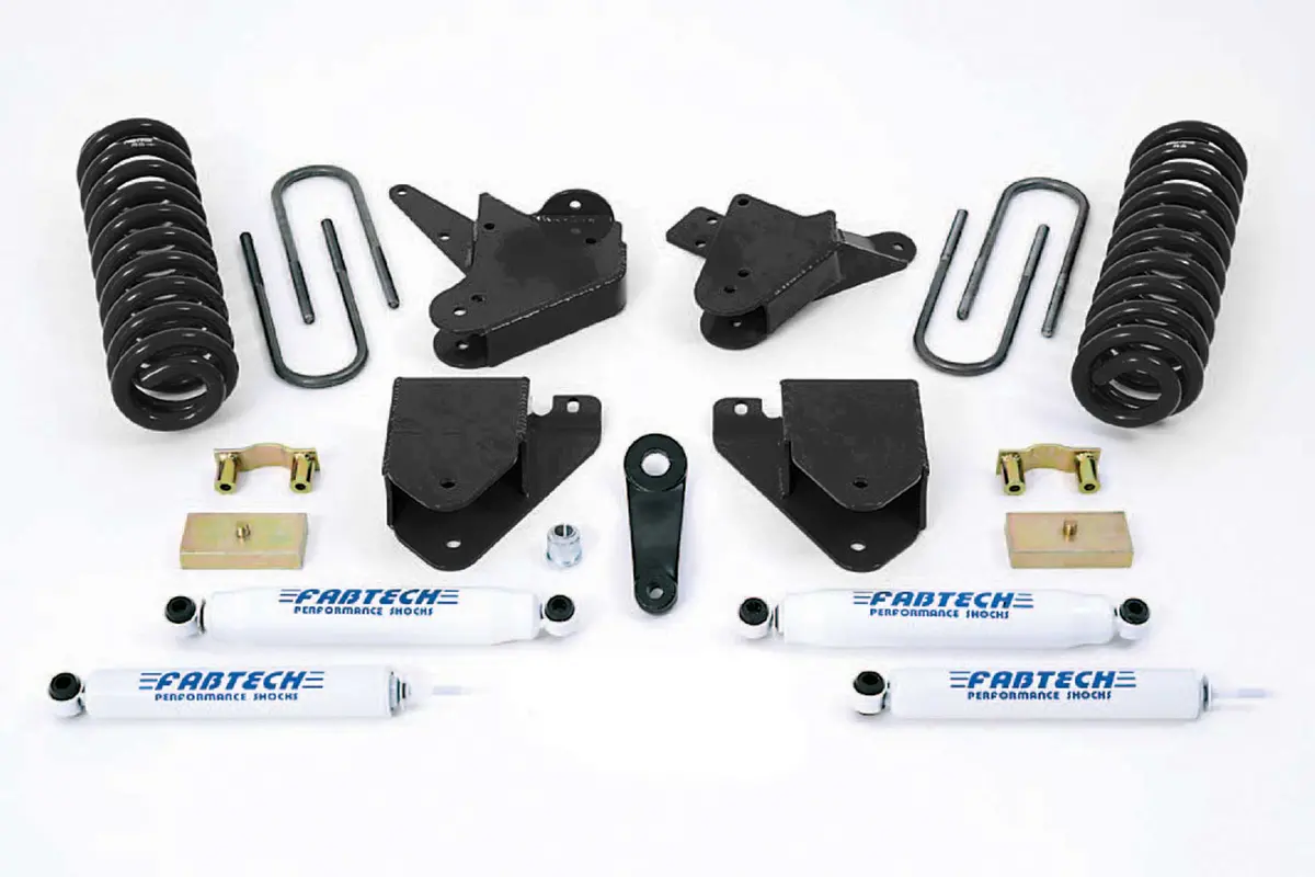 K2100 - 6" Basic Sys W/Perf Shks 01-04 Ford F250/350 2Wd &00-05 Excursion 2Wd W/7.3L Die 1