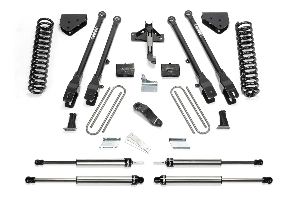 K2120dl - 6" 4Link Sys W/Coils & Dlss Shks 2008-15 Ford F250 4Wd. 1