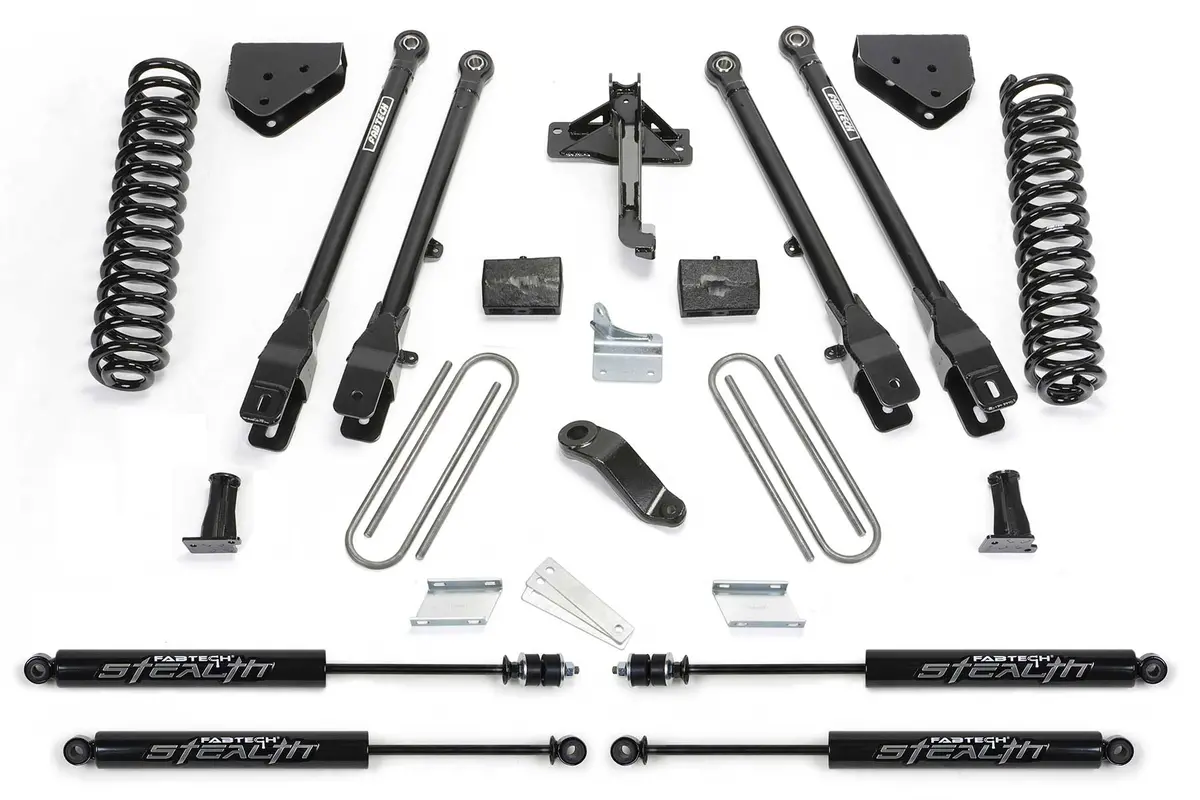 K2120m - 6" 4Link Sys W/Coils & Stealth 2008-16 Ford F250 4Wd. 1