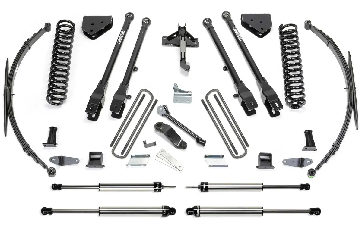 K2129dl - 8" 4Link Sys W/Coils & Rr Lf Sprngs & Dlss Shks 2008-16 Ford F250/350 4Wd. 1