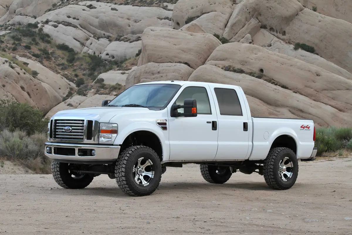 K2160 - 4" Budget Sys W/Perf Shks 2008-16 Ford F250/350/450 4Wd 8 Lug. 2