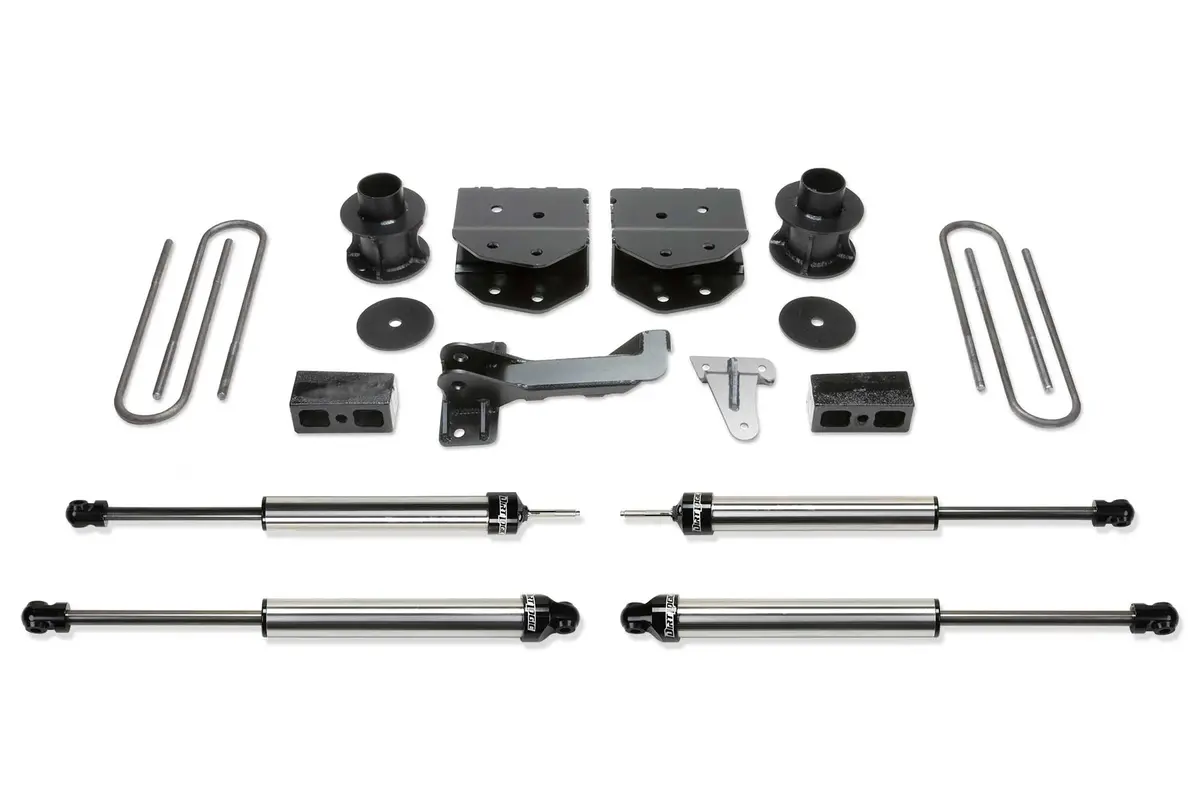 K2181dl - 4" Budget Sys W/Dlss Shks 2005-07 Ford F250/350 4Wd. 1