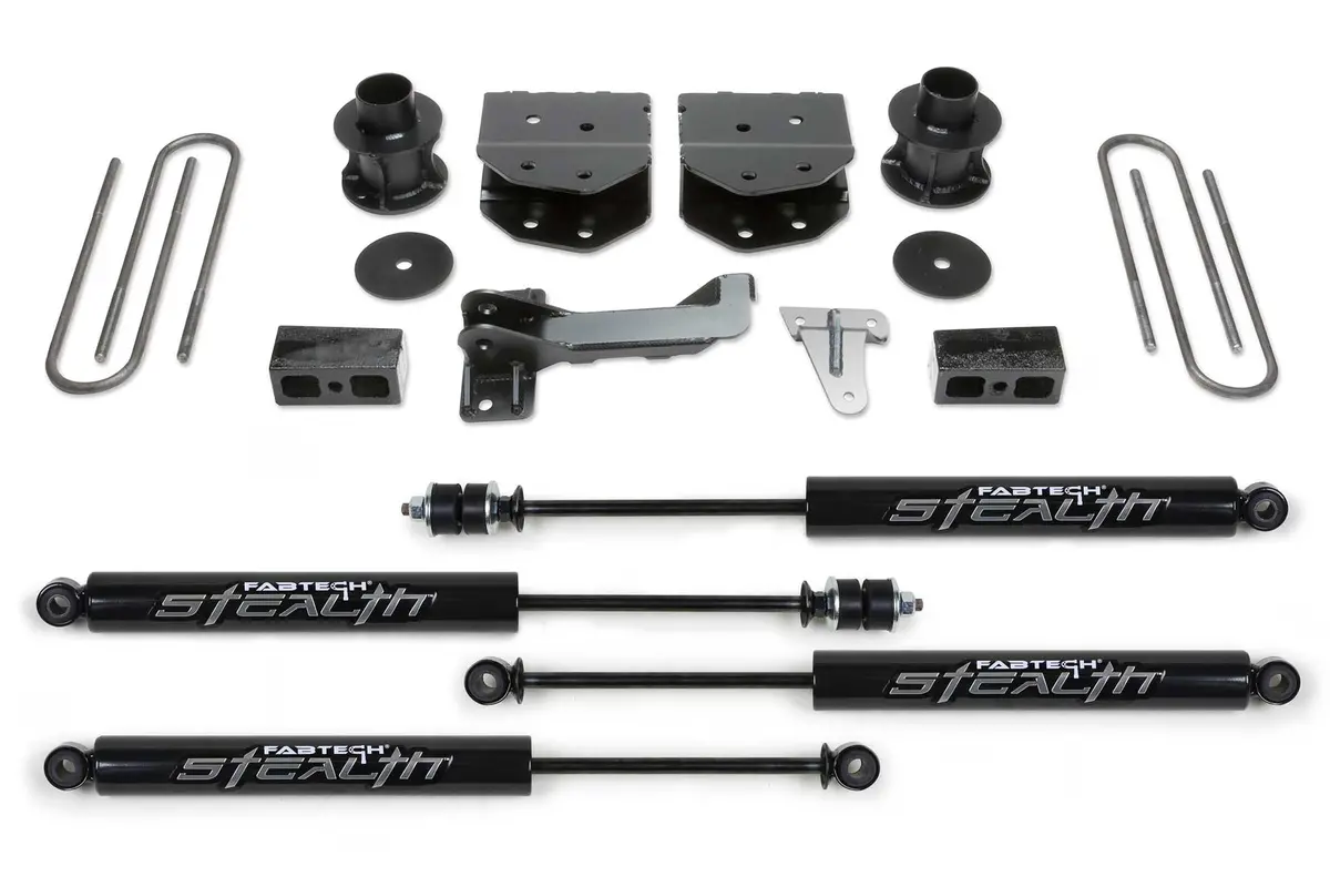 K2181m  -  4" Budget Sys W/Stealth 2005-07 Ford F250/350 4Wd. 1